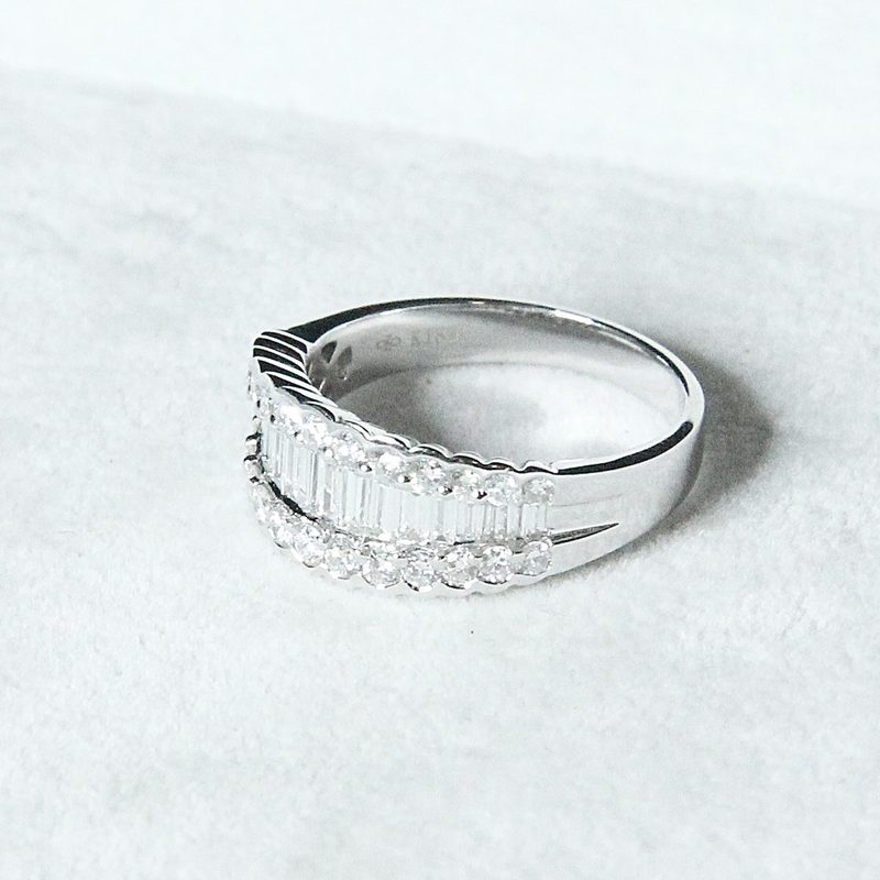 ダイヤモンドリング - K18WG・D1.50ct