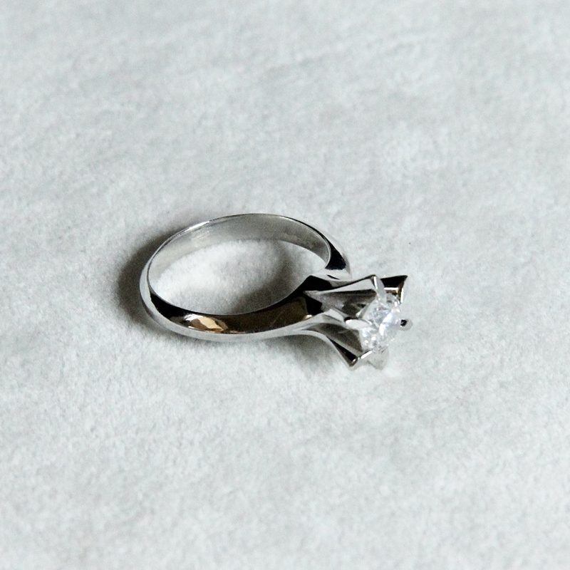 ダイヤモンドリング - Pt900・D0.708ct